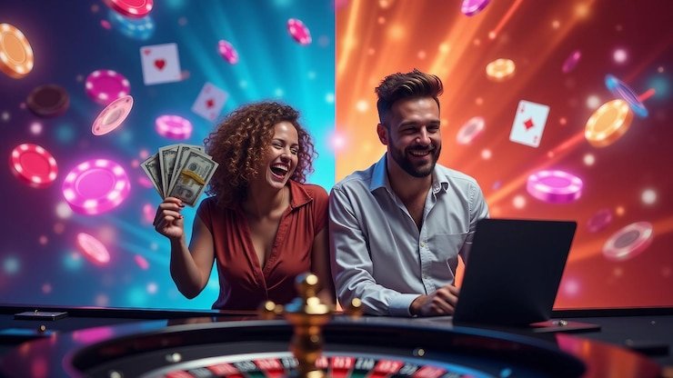 Layar pemilihan jenis pasar taruhan dengan berbagai opsi odds di 77lucks